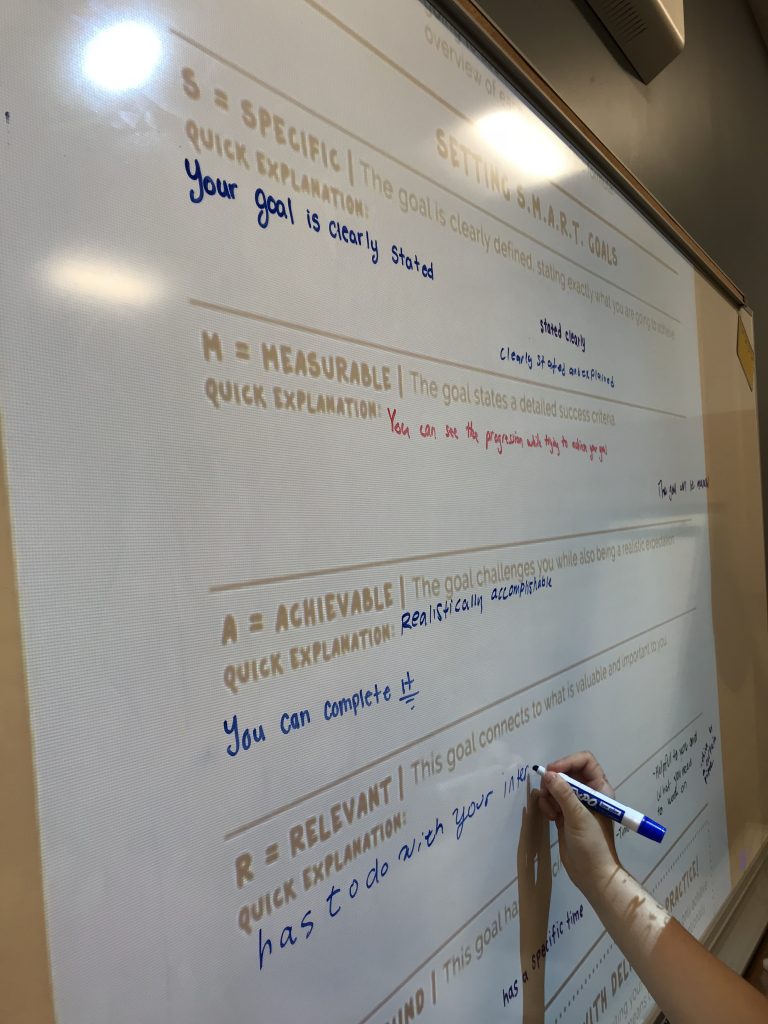 How I teach Middle Schools to Write SMART Goals - Teaching Middle Schoolers How to Write SMART Goals - - A middle school teacher blog all about writing SMART Goals.