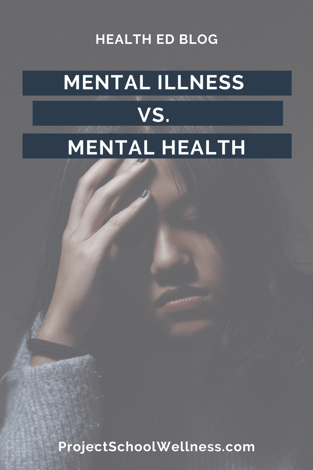 Health Education Blog - Understanding the difference between Mental Illness and Mental Health - Tips for boosting students' Mental Health - Project School Wellness