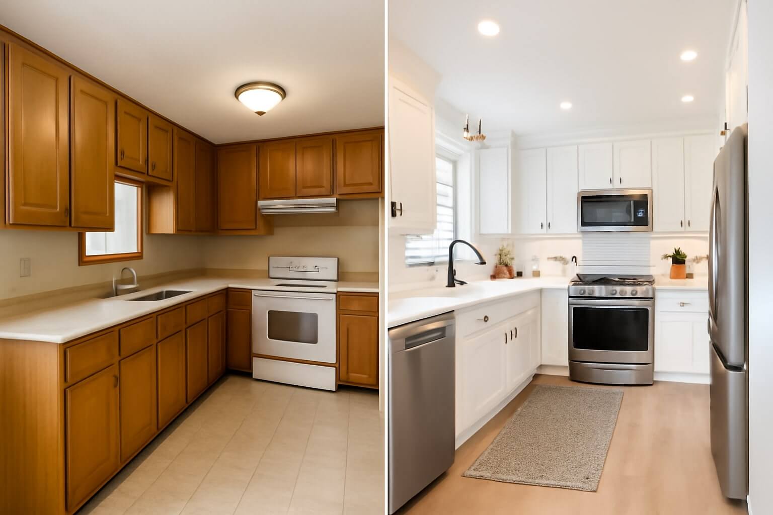 Transform Your Small Ranch Kitchen: A Before and After Guide