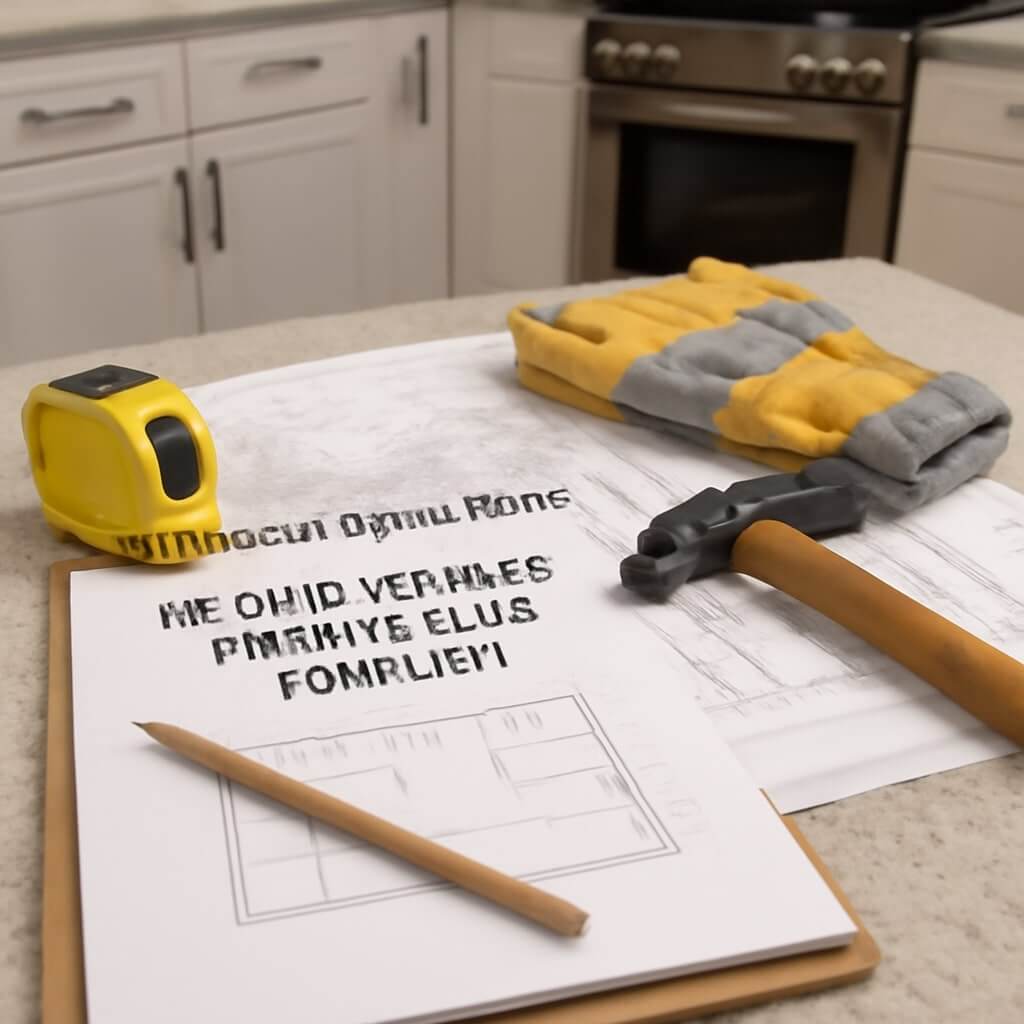 What Should a Kitchen Remodel Project Plan Template Include?